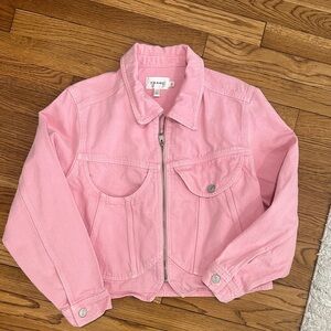 Frame Denim Light Pink Jacket